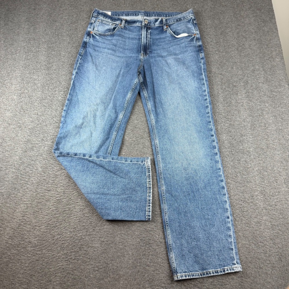 Gap 90s Loose Mid Rise Jeans Women's 31 12R Blue Denim Straight Leg Style